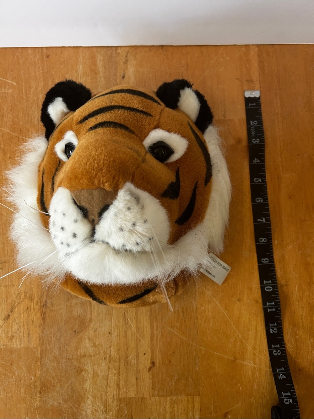 Beverly Hills Teddy Bear Company Tiger Head Wall Mount Plush